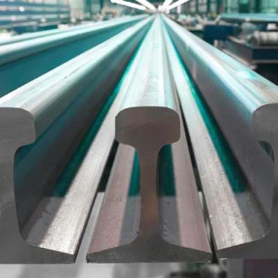 China R260 U71mn Hms1-2 Train Rail Steel Qu100 Qu120 Railroad Steel Track Qu80 for sale