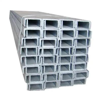 China 21cm Height U Shape Steel Beam GB JIS Steel U Profile Structure for sale