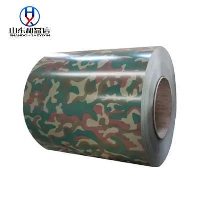 China Camouflage Color Coated Iron Sheet Prepainted Steel PPGI Steel Roll for sale