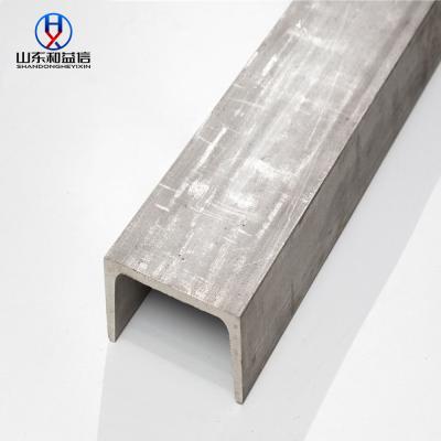 China U Shape Steel Beam U 40x20 Dimensions  En1993-1-1:2005 Carbon Hot Rolled for sale