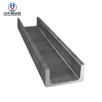 China Carbon U Channel Steel For Durable Building Structures U 60x30 Dimensions for sale