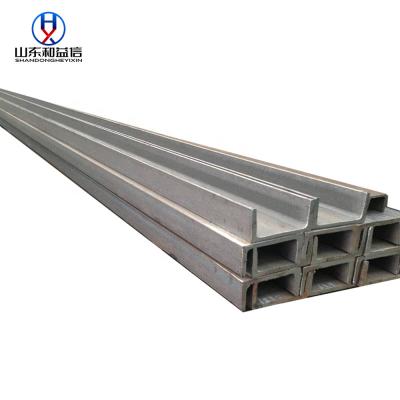 China UPN 100 Dimensions Galvanized U Shape Steel Beam EN 1993-1-1 2005 6m for sale