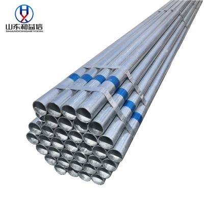 China Hot Dipped Galvanized Round Steel Pipe Dx51d / Dx52D / DC01 / DC02 Pre Galvanized Steel Tube for sale