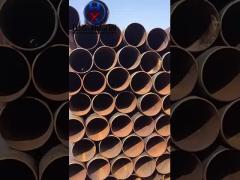 3PE Coating Spiral Welded Steel Pipe Q345 Anti Corrosion Spiral Welded Tube