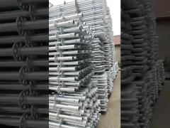 Hot-DIP Galvanized Tray Buckle Feet Galvanized Adjustable 40*2.0 Steel Scaffold