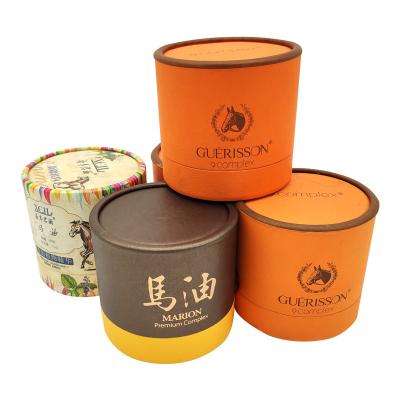 China Biodegradable Custom Printing Logo Size Packaging Paper Tube For Cosmetic for sale