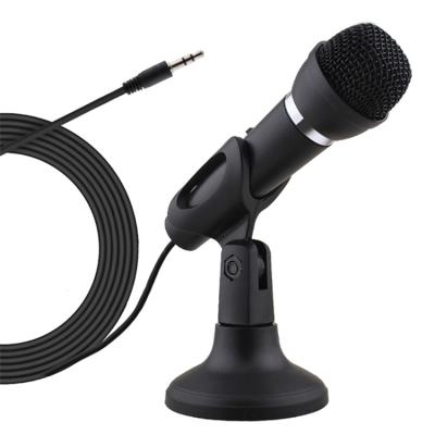 China Cheap Handheld Microphone Mounts Stands Microphone 3.5mm PC Microfono Microfone Condensador for sale