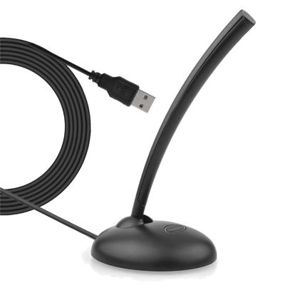 China PC microphone computer microphone usb with stand for recording for sale