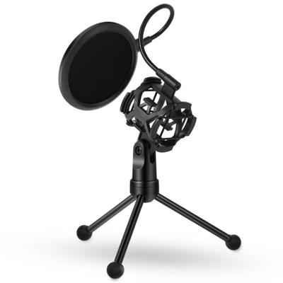 China Collapsible Microphone Isolation Shield Studio Microphone Stand PS-2 Microphone Filter for sale