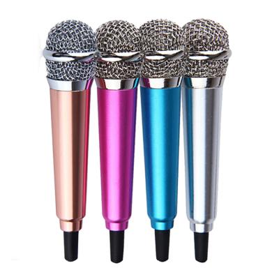 China Portable Handheld Microphone Mini Microfono Mini Portable Singing Microphone for sale