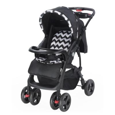 China Foldable Luxury Leather Material Travel System Push Chair Wholesale Baby Stroller For Newborn Baby for sale