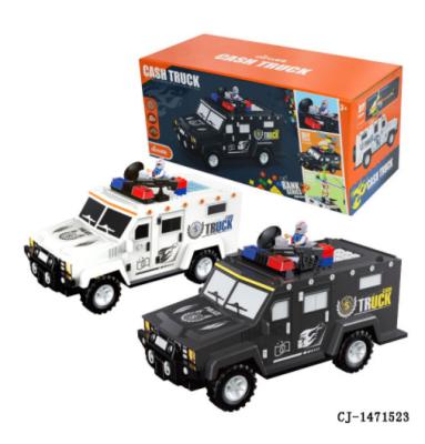 China Children  Building Blocks Multifunction Creative Educational Toys Sliding Police Car for sale