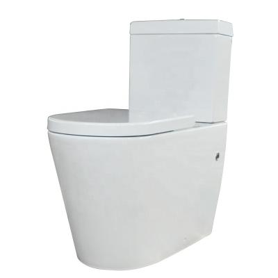 China Chinese Two-Piece Double-Flow Ceramic WC Chaozhou Toilet For Handicapped for sale