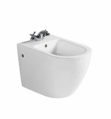 China Modern High Quality Ceramic Self Cleaning Wall Hung Toilet Bidet WC For Hotel for sale