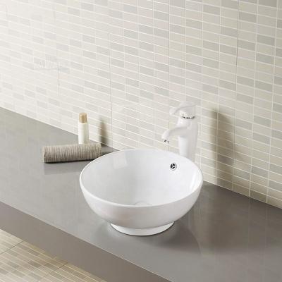 China Good Quality Porcelain Ware Easy Clean Sanitary Art Bathroom Ceramic Wash Basins for sale