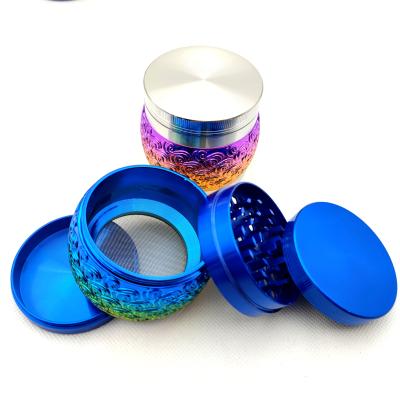 China Clouds Model Grinder Wholesale New Clouds Design Zinc Weed Metal Herb Grinder 4 Parts Smoking Accessories for sale