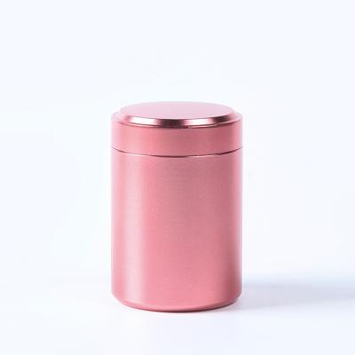 China Viable Wholesale Aluminum Smell Proof Weed Herb Stash Jar Airtight Moistureproof Storage Jars for sale