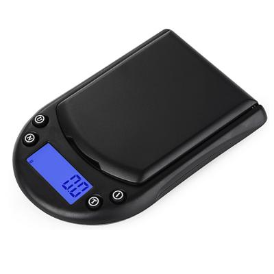 China WITH LID Mini Digital Scale Electronic Balance Weigh LED Backlight Pocket Scales Jewelry Gold Herb Scale for sale