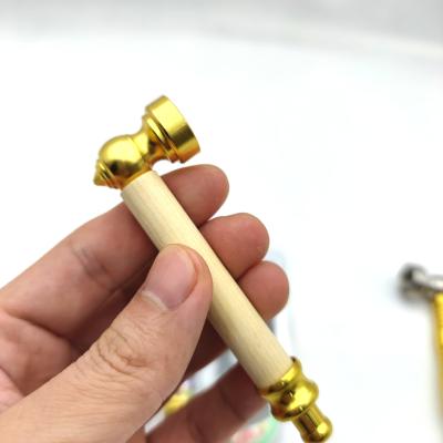 China New Arrival Wooden Herb Smoking Pipe Set Wooden Tobacco Pipes With Grinder Kit for sale