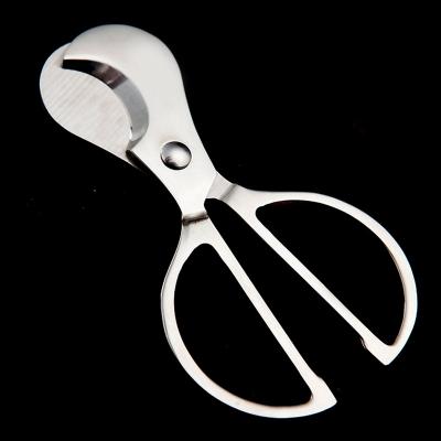 China CLASSIC cigar scissor cutter stainless steel guillotine straight cut scissors cigar accessories for cigars for sale