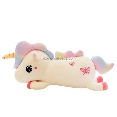 China Hot Sale Cute Soft Plush Toy Eco-friendly Material Amazon Unicorn Stuffed Animal Plush Unicorn Toy Plush Toy Maker Pillow For Kids for sale