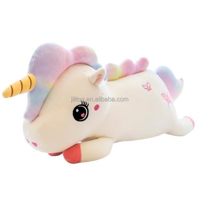 China Hot Sale Cute Soft Plush Toy Eco-friendly Material Amazon Unicorn Stuffed Animal Plush Unicorn Toy Plush Toy Maker Pillow For Kids for sale