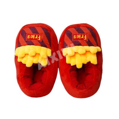 China Low MOQ Logo Children's Plush Animal Slippers Custom Lightweight Fried Plush Toy For Kids for sale