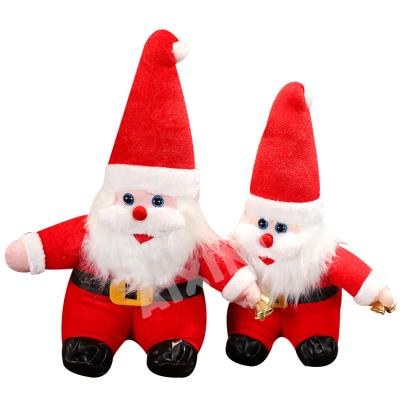 China Santa Claus Children Custom Plush Toy Plush Stuffed Deer Christmas Decoration Products Cute Plush Toys for sale