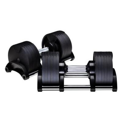 China Hot Selling Adjustable Weight Gym Equipment 20KG 32KG Dumbbell Weighs Adjustable Dumbbell Dumbbell Set for sale