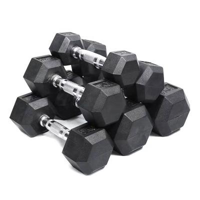 China Anti-Slip Hex Dumbbell Weight Dumbbell Set Multi Dumbbell Exercise Machine Gym Equipment for sale