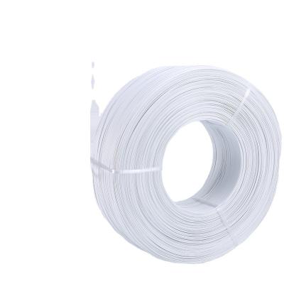 China Double Core Nose Wire Hot Sales White Color 5mm Nose Bridge Nose Clip Factory Supply for sale