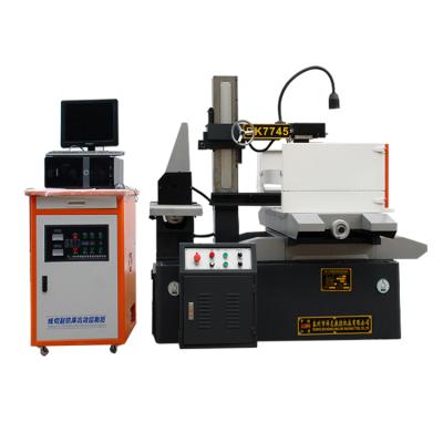 China Building Material Shops Hot Sale Factory Price High Speed ​​CNC Wire Cut EDM Machine DK7745 for sale