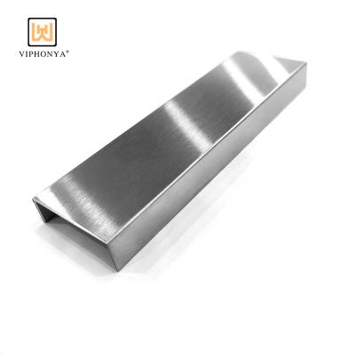 China Modern Factory Direct Stainless Steel Tile Trim For Wall Edge Decoration 304 High Quality Tile Sharpening Profiles Wall Edges Trim for sale