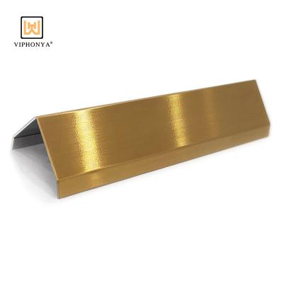 China Modern V-Shaped Trim Factory Metal Profile Stainless Steel Viphonya Direct Customization for sale