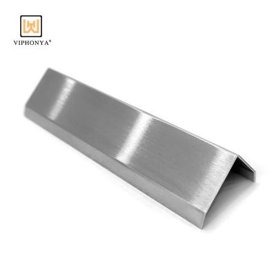 China 2022 Modern High Quality Corner Protection Viphonya Stainless Steel Profile Metal Tile V Shaped Trim for sale