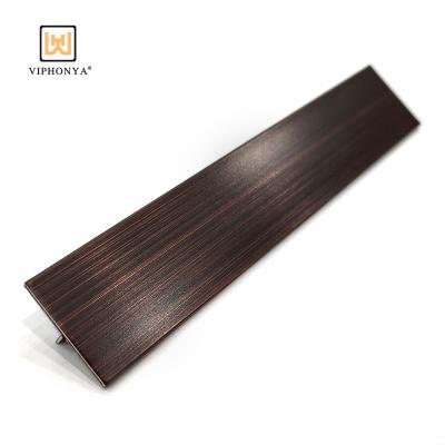 China Modern Factory Directly Tile Edge Profiles For Floor Or Wall Edges Decoration OEM Logo 304 Stainless Steel Tile Trim for sale