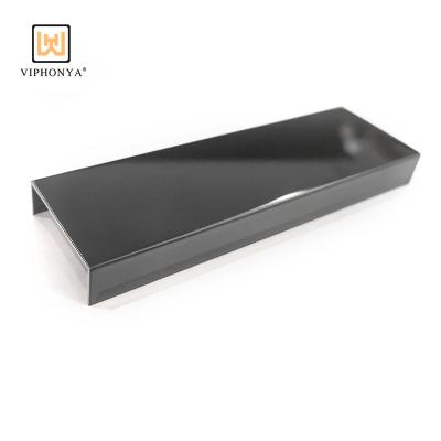 China Modern Foshan Viphonya Stainless Steel Profile U Shape Tile Trim Metal Profile For Carpet Table Top for sale