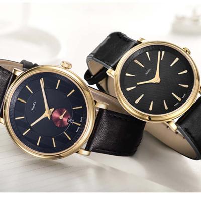 China New Arrival Water Resistant Nano Quartz Leather Strap Alloy Watches Logo Gift Wristwatches Custom Alloy Watch For for sale