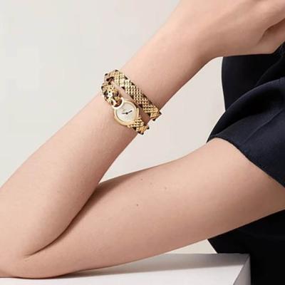 China Luxury Nano Logo Woman Luxurious Watch Custom Made Water Resistant Fashion Style Ladies Quartz Stainless Steel Chain Strap for sale