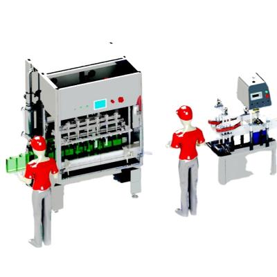 China Automatic Liquid Paste 8 Heads Paste And Shampoo Liquid Filling Machine for sale