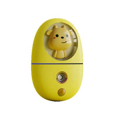 China 35ml Car Cartoon Pet Shape Ultrasonic Air Humidifier Nano Spray Moisturizing Nano Sprayer for sale