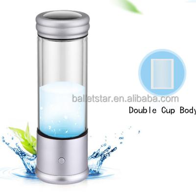 China High Quality Hotel Titanium Grade Water Ionizer Maker/Generator Antioxidants ORP Hydrogen Bottle Super Hydrogen Rich Mug for sale