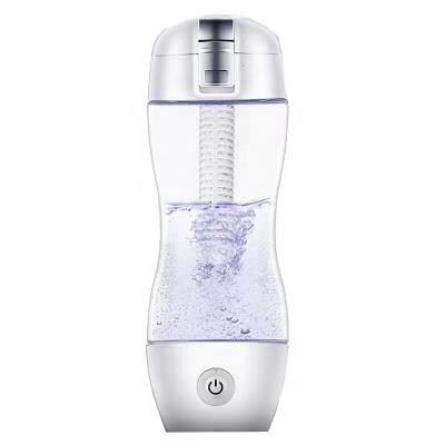 China Glass Best-selling Hydrogen-Rich Maker Filter Cup Generator Ion Hotel Portable Hydrogen-Rich Alkaline Water Bottle for sale