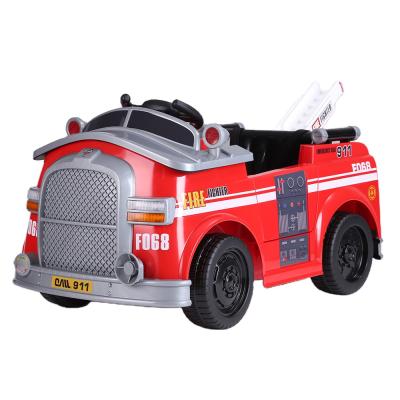 China Ride On Toy Cheap Price Child Electric Fire Truck Car Ride On Car For Kids for sale