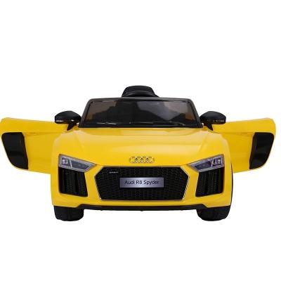 China Ride On Toy Cheap Audi R8 Spyder 12V Battery Ride On Electric Car Kids Ride On Car For Children for sale