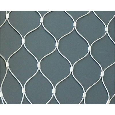 China Wholesale Stainless Steel Rope Mesh Net Good Softness Animal Cages Stainless Steel Rope Mesh for sale