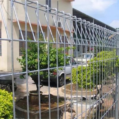 China Wholesale Hot Sale Iron Exterior Fence Garden Fence Hot Dipped Galvanized Welded Curved 3d Wire Mesh Fence for sale