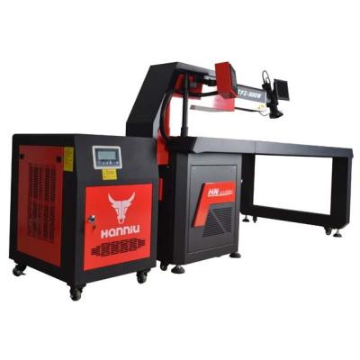 China Galvanized Steel Metal Laser Welding Machine 300w 500w Letter Spot Welder Stainless Steel YAG Laser Welder Stainless Steel Channel Laser Welder Machine for sale