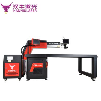 China Building Material Stores Hanniu 500w YAG Laser Welder Stainless Metal Laser Welding Machine for sale