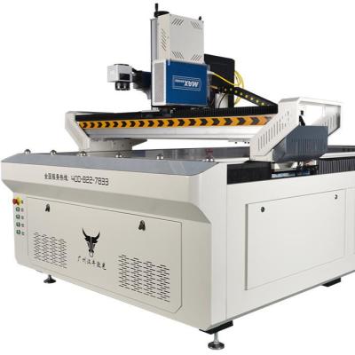 China Laser Engraving Guangzhou Hanniu 1325 Large Format Fiber Laser Marking Machine for sale